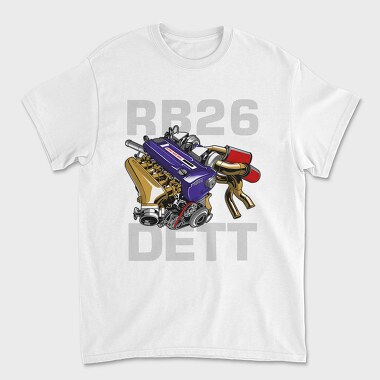 RB26 DETT, Tricou Barbati (Unisex)