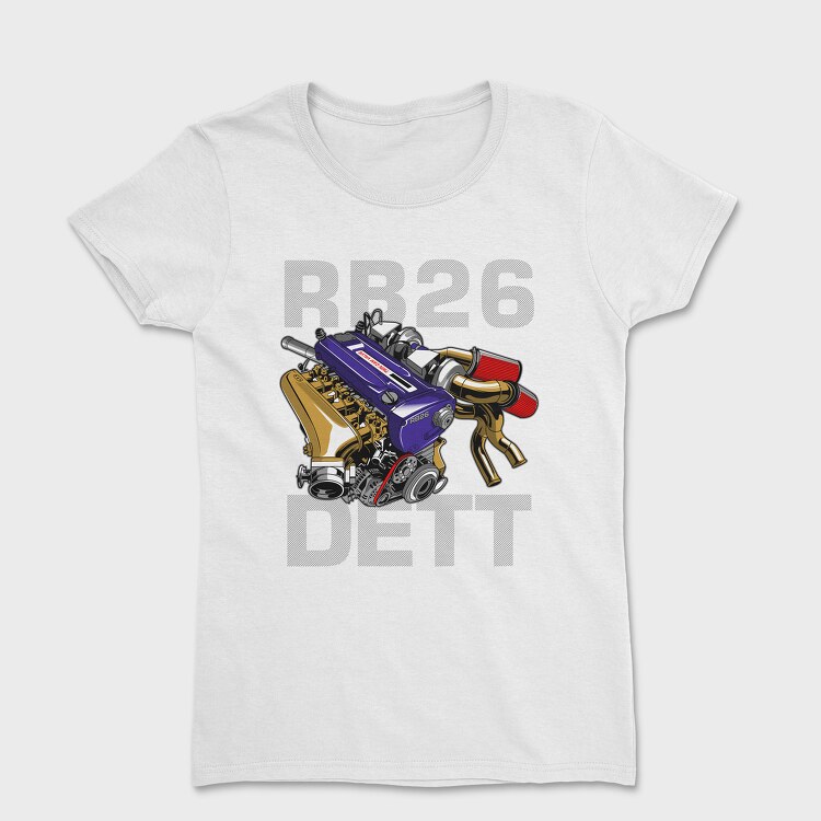 RB26 DETT, Tricou Femei