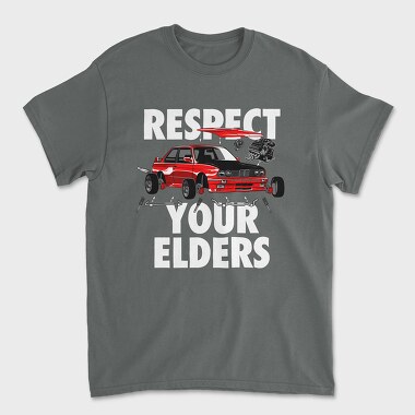 RESPECT YOUR ELDERS, Tricou Barbati (Unisex)