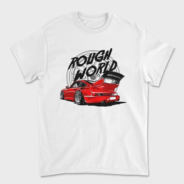 ROUGH WORLD, Tricou Barbati (Unisex)