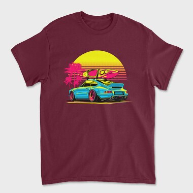 Tricou Barbati (Unisex), Singer Porsche