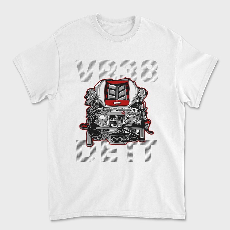 VR38 DETT, Tricou Barbati (Unisex)