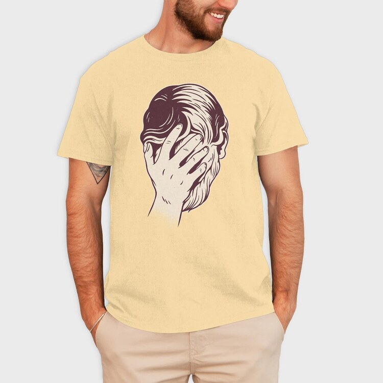 Face Palm, Tricou Barbati (Unisex)