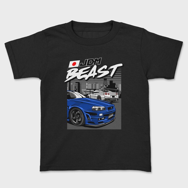 Tricou Copii, R34 & R35 JDM