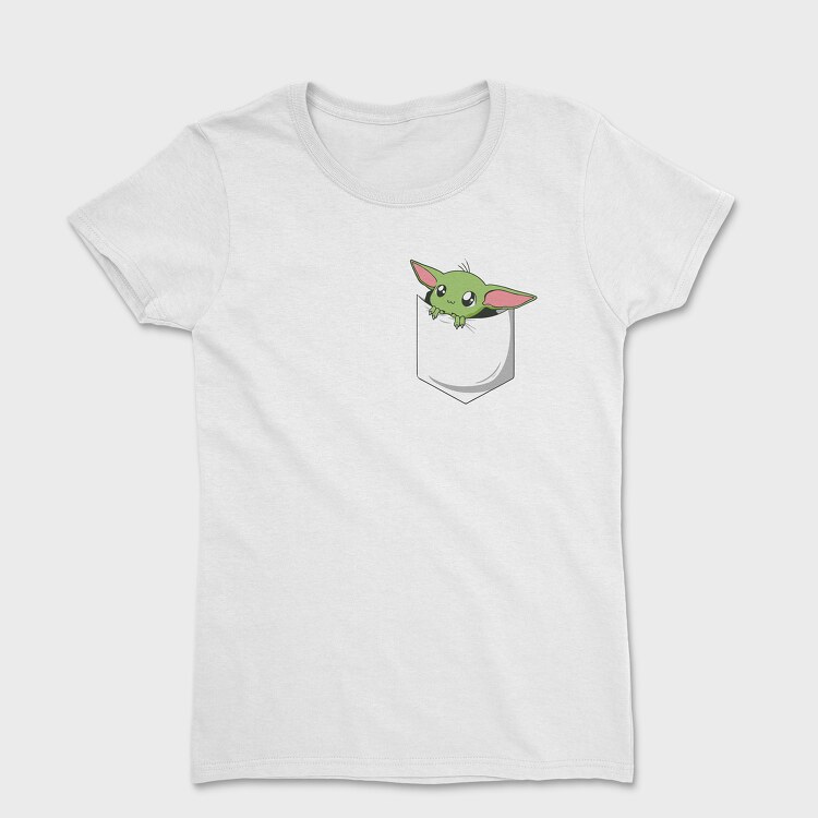 Pocket Baby Yoda 23, Tricou Femei