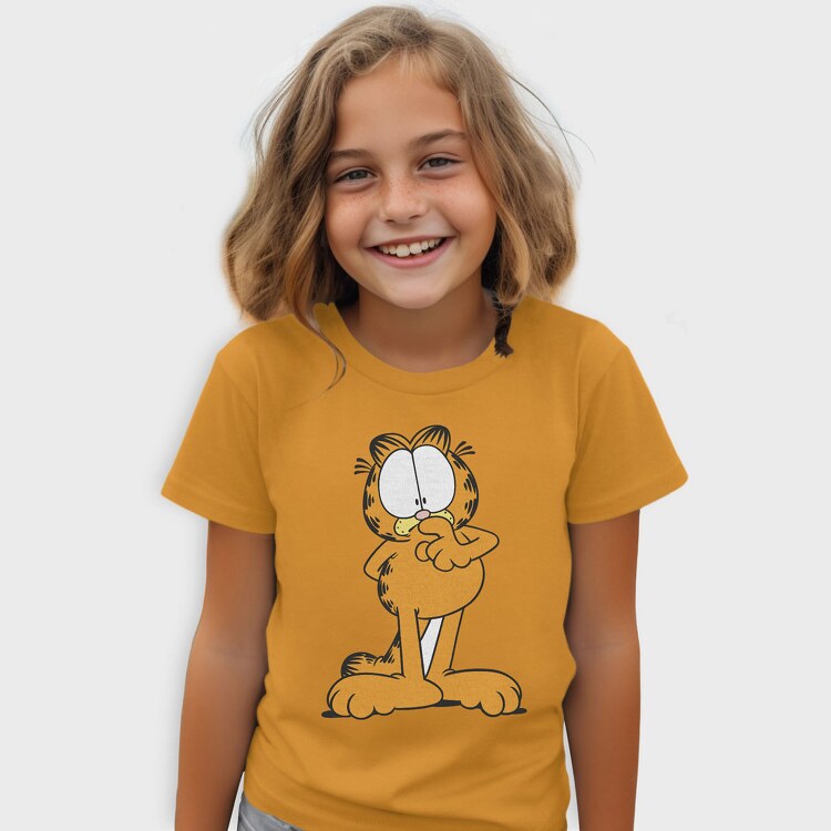 Cartoon Retro Garfield 5, Tricou Copii