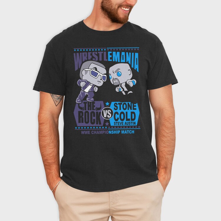 Wrestlemania, Tricou Barbati (Unisex)