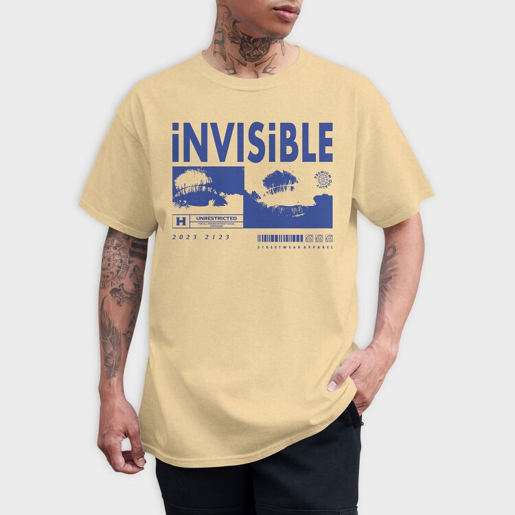 Invisible 2, Tricou Barbati (Unisex)