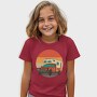 Retrosunset Camper, Tricou Copii