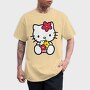 Cartoon Retro Hello Kitty 4, Tricou Barbati (Unisex)