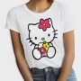 Cartoon Retro Hello Kitty 4, Tricou Femei