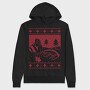 Ugly Sweater Hoho, Hanorac Oversize Barbati (Unisex)