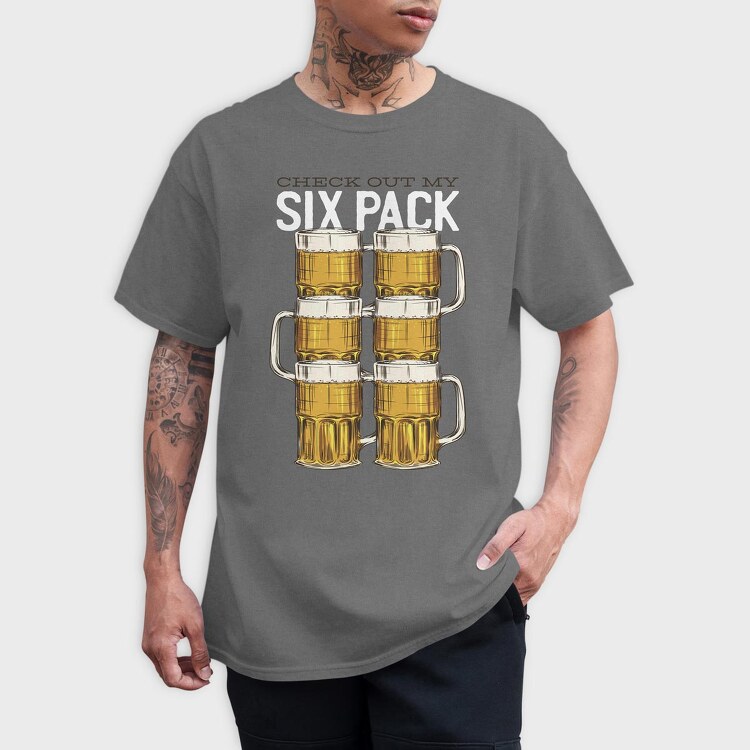Beer Sixpack, Tricou Barbati (Unisex)