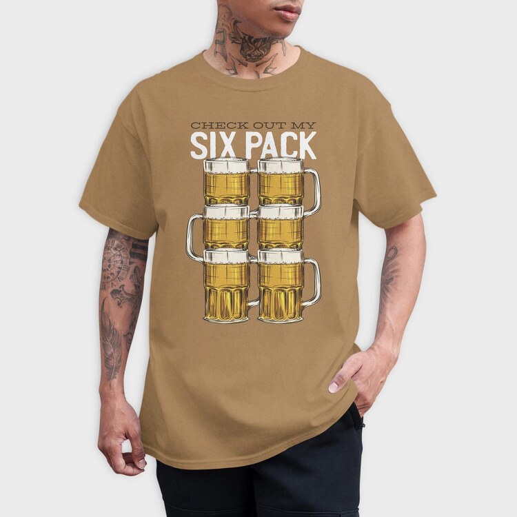 Beer Sixpack, Tricou Barbati (Unisex)
