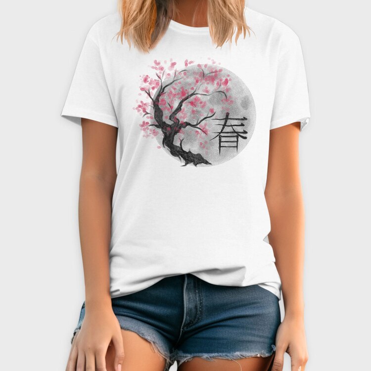 Japanese Spring, Tricou Barbati (Unisex)