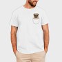 Dog in a Pocket, Tricou Barbati (Unisex)