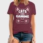 Cats and Gaming, Tricou Barbati (Unisex)