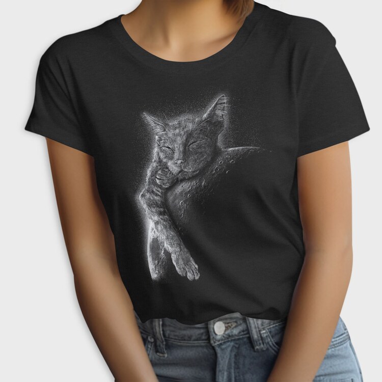 Sleeping Cat Moon, Tricou Femei