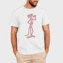 Cartoon Retro Pink Panter 1, Tricou Barbati (Unisex)