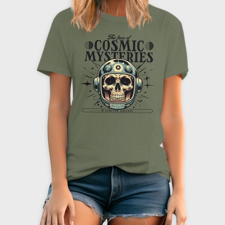 The Face of Cosmic Mysteries, Tricou Barbati (Unisex)
