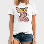 Cartoon Retro Pink Panter 6, Tricou Barbati (Unisex)