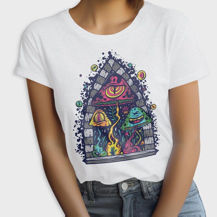 Trippy Shrooms, Tricou Femei