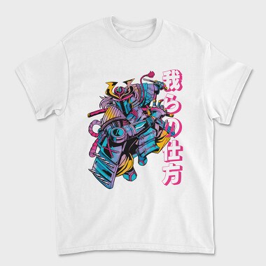 Samurai Sci Fi Warrior, Tricou Barbati (Unisex)
