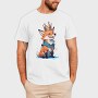 Fox Crown, Tricou Barbati (Unisex)