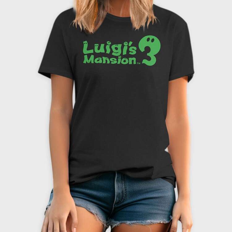 Luigis Mansion, Tricou Barbati (Unisex)