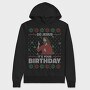 Jesus Birthday Uglysweater, Hanorac Oversize Barbati (Unisex)