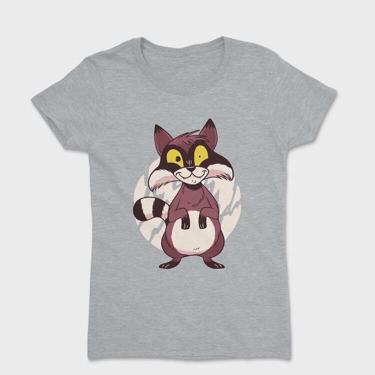 Racoon Cartoon, Tricou Femei