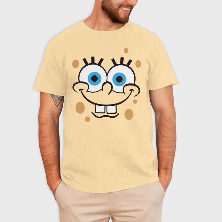 SpongeBob Faces 1, Tricou Barbati (Unisex)