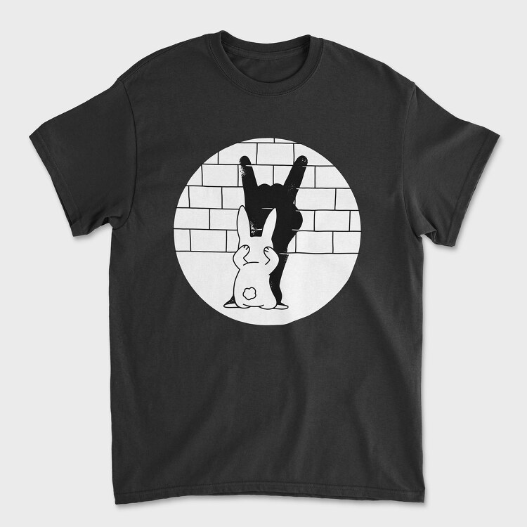 Shadow Rabbit, Tricou Barbati (Unisex)