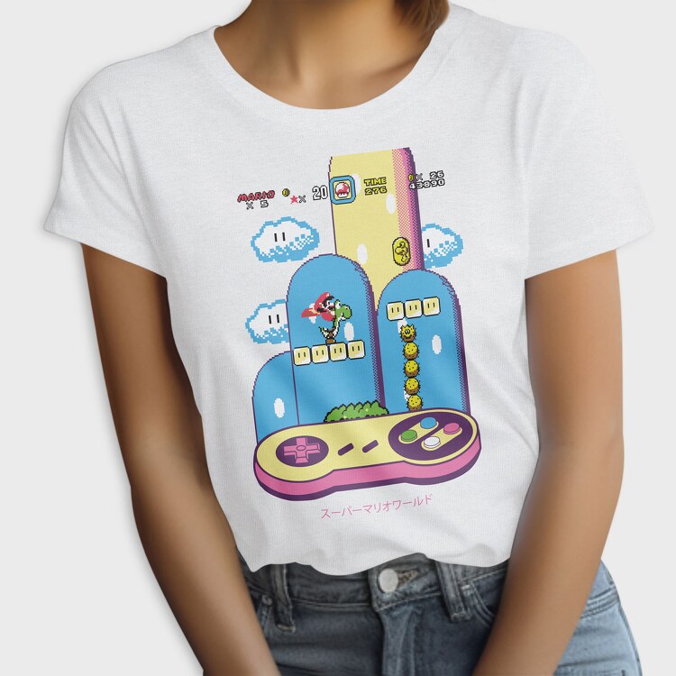 Mario Game, Tricou Femei