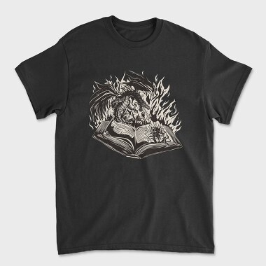 Dragon Book, Tricou Barbati (Unisex)