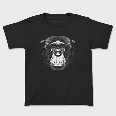 Monochrome Monkey Face, Tricou Copii