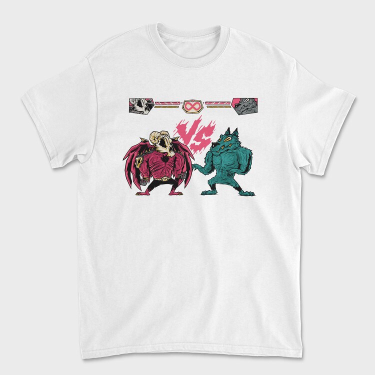 Monster Fight, Tricou Barbati (Unisex)