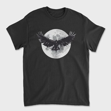 Raven Moon, Tricou Barbati (Unisex)