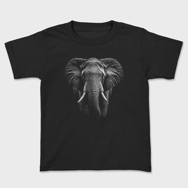 Realistic Elephant, Tricou Copii