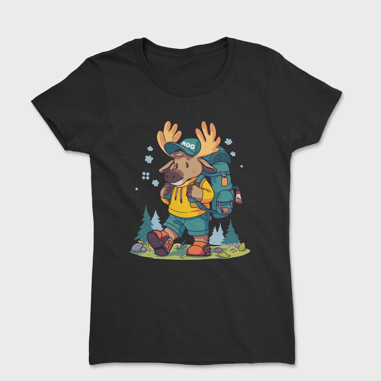 Moose Hiking, Tricou Femei