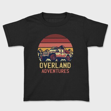 Retro Sunset Overland Adventures, Tricou Copii