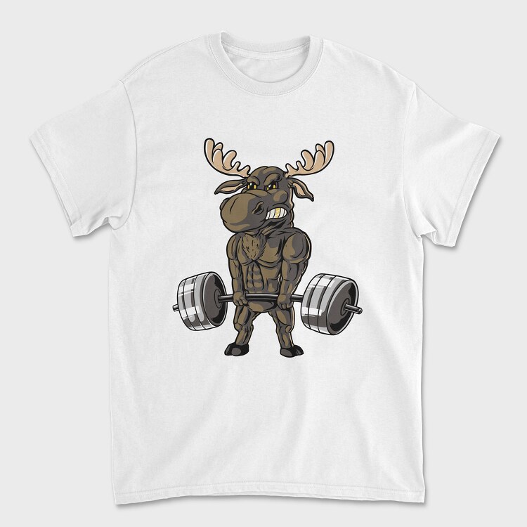 Moose Lifting, Tricou Barbati (Unisex)