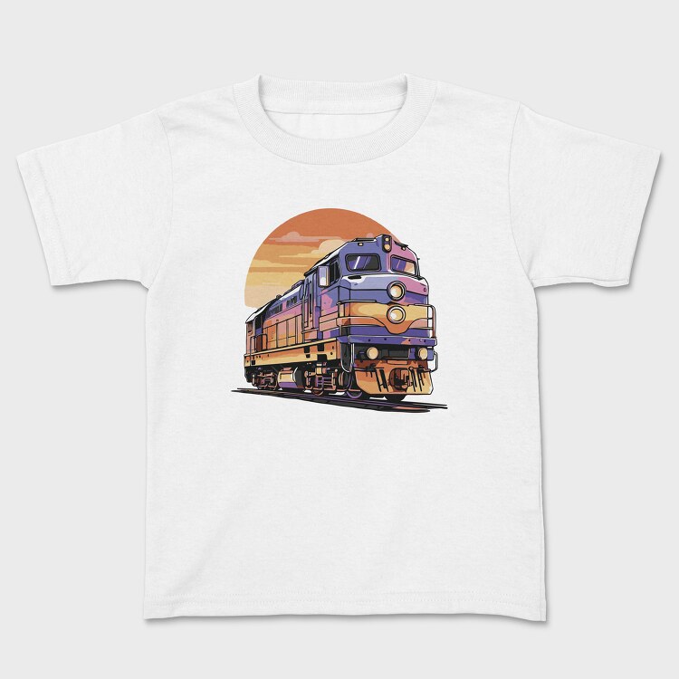 Retro Train, Tricou Copii