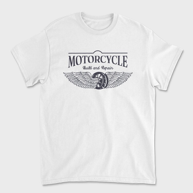 Motorcycle Build and Repair, Tricou Barbati (Unisex)