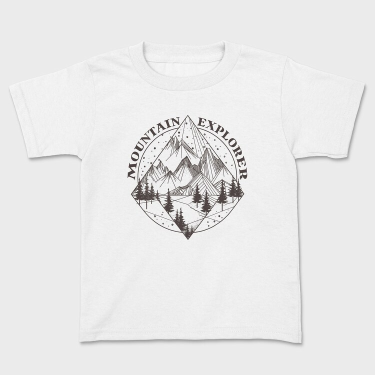 Mountain Explorer Lines, Tricou Copii