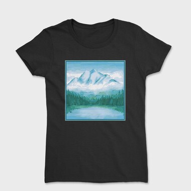 Mountain Painting, Tricou Femei