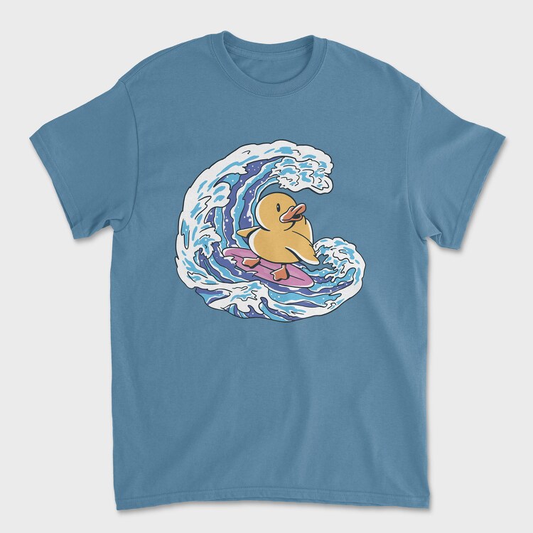 Rubber Duck Surf, Tricou Barbati (Unisex)