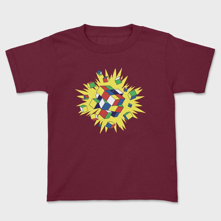 Rubik Explosion, Tricou Copii