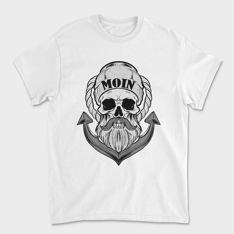 Sailor Skull, Tricou Barbati (Unisex)