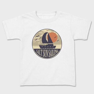 Salt Sun Sailing Boat, Tricou Copii